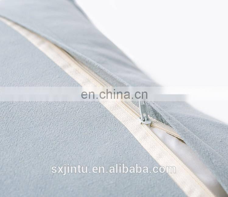 Colorful 100% cotton crepe fabric washable throw pillow case covers