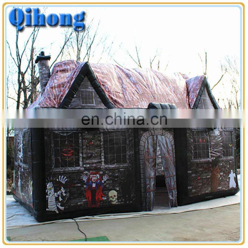 Halloween props luxurious inflatable air fome tent prices, inflatable halloween party tent and ghosts