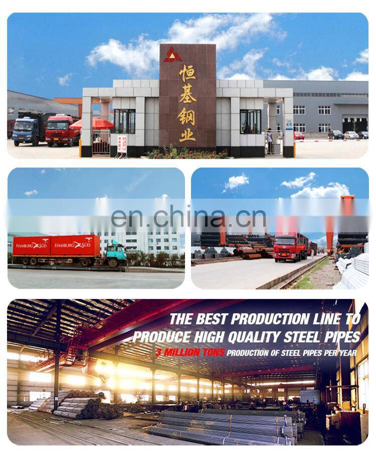 ASTM BS 1/2--8 Inch Carbon Black Steel Pipe For Construct Pipe