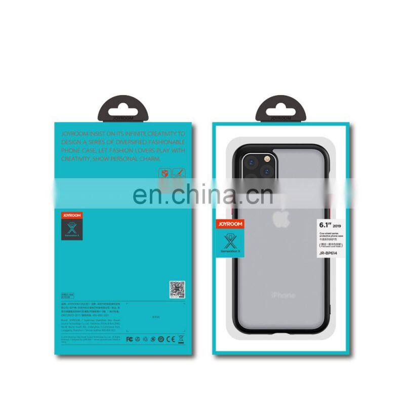 JOYROOM tpu pc cell matte phone case for iphone 11