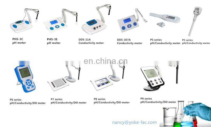 portable test bench water meter,phs 3c ph meter