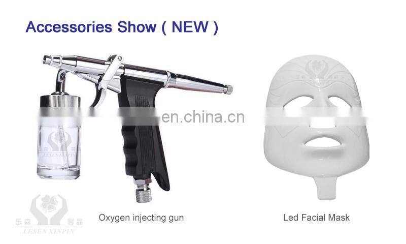 8In1 Micro Dermabrasion Facial Skin Care Bio Bubble Rf Beauty Device