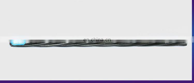 High Tension Steel Wire 1860pa construction 12.7mm pc strands