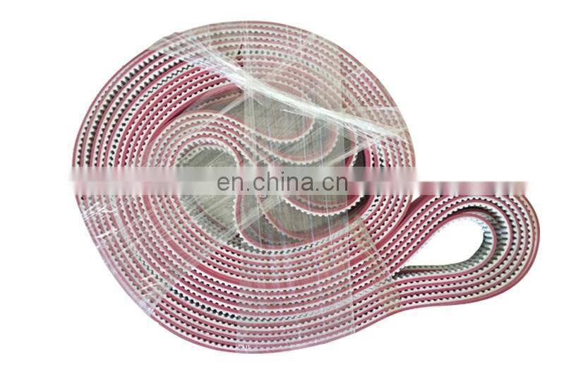 Industrial Red Rubber Coated Pu Timing Belt