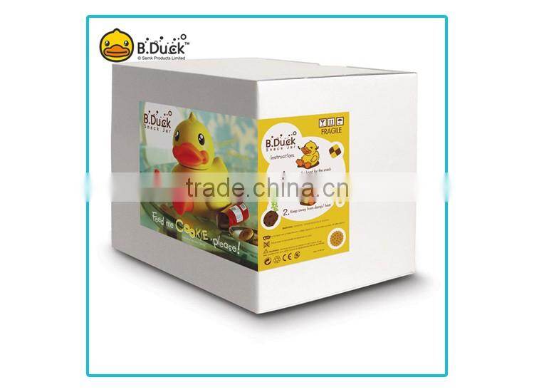 B.Duck animal shaped novelty snack jar ceramic snack jar