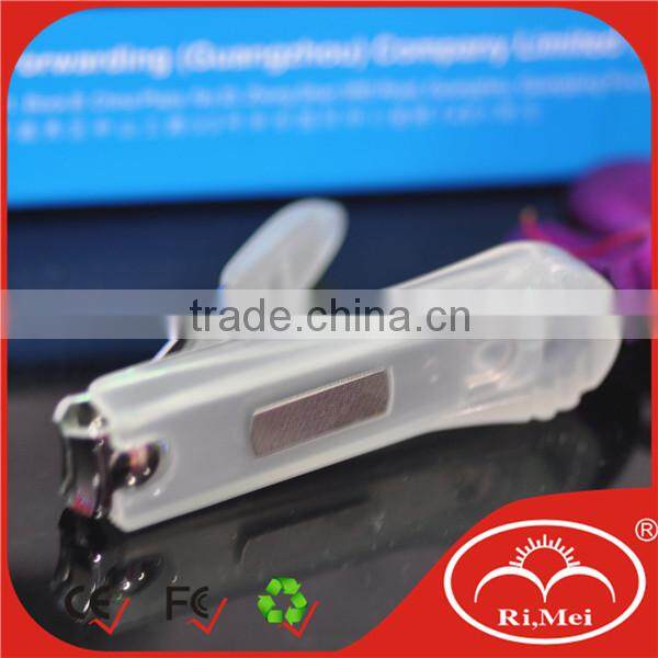 hot sell souvenir carbon steel nail clipper with key holder