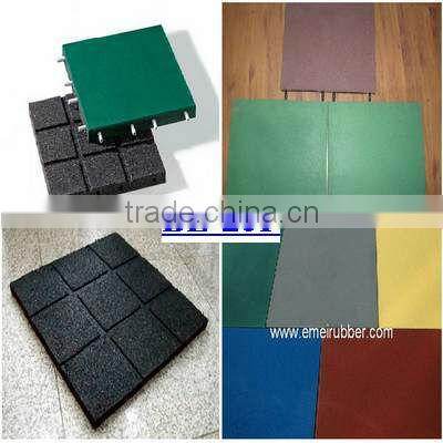 Pin hole Rubber Tile for kindergarten