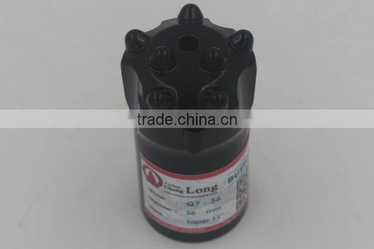 Rock drilling tools, rock drilling bit, rock drilling rod