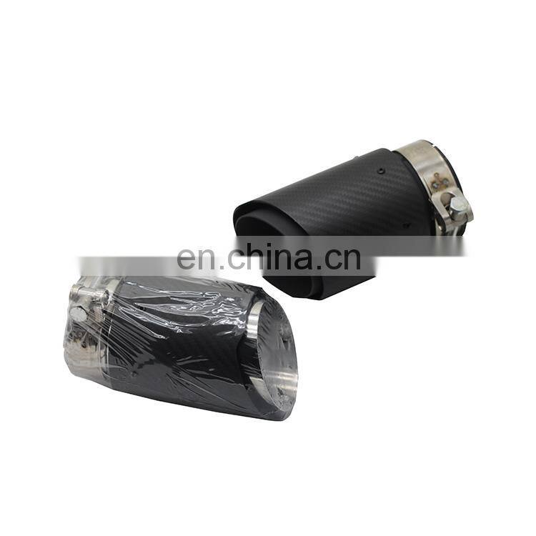 70mm carbon fiber Exhaust tips for BMW M2 M3 M4