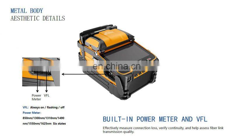 AI-9 High Precision Portable Optical Fiber Fusion Splicer