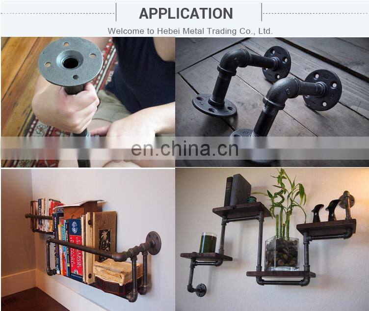 High Pressure Malleable Casting Iron Pipe Compression Oil Gas Fitting Cross Beaded