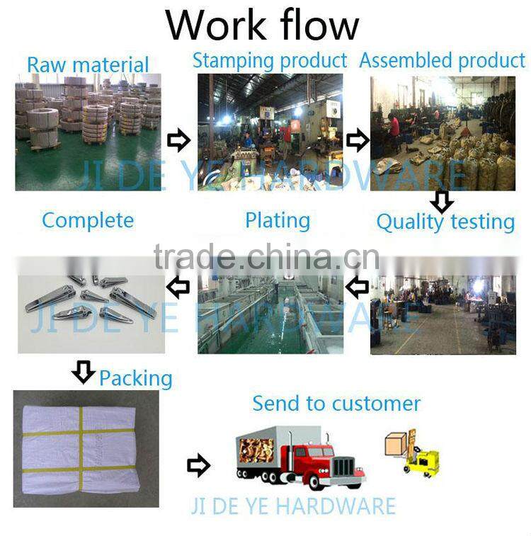 Gold adjustable metal Ling Ring Buckles