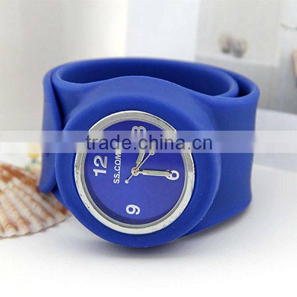 silicone slap watch cool watch fashion touch led watch