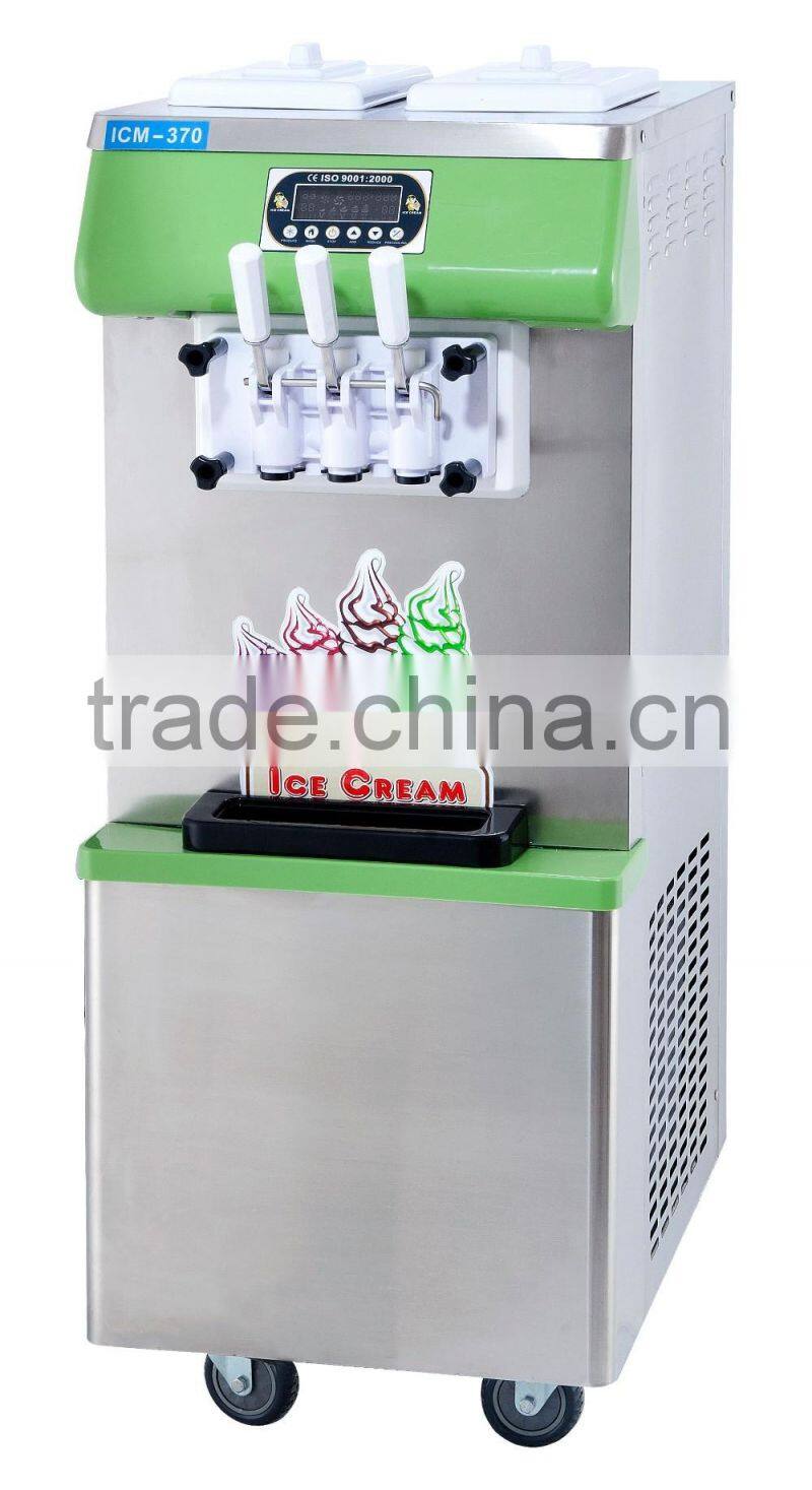Vertical Stainless Steel Soft Ice Cream Machine Prices