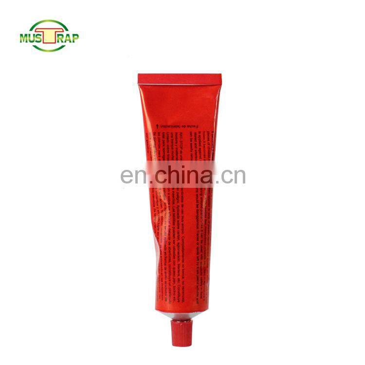 Mustrap best selling yellow glue live catch rat trap mouse glue tube