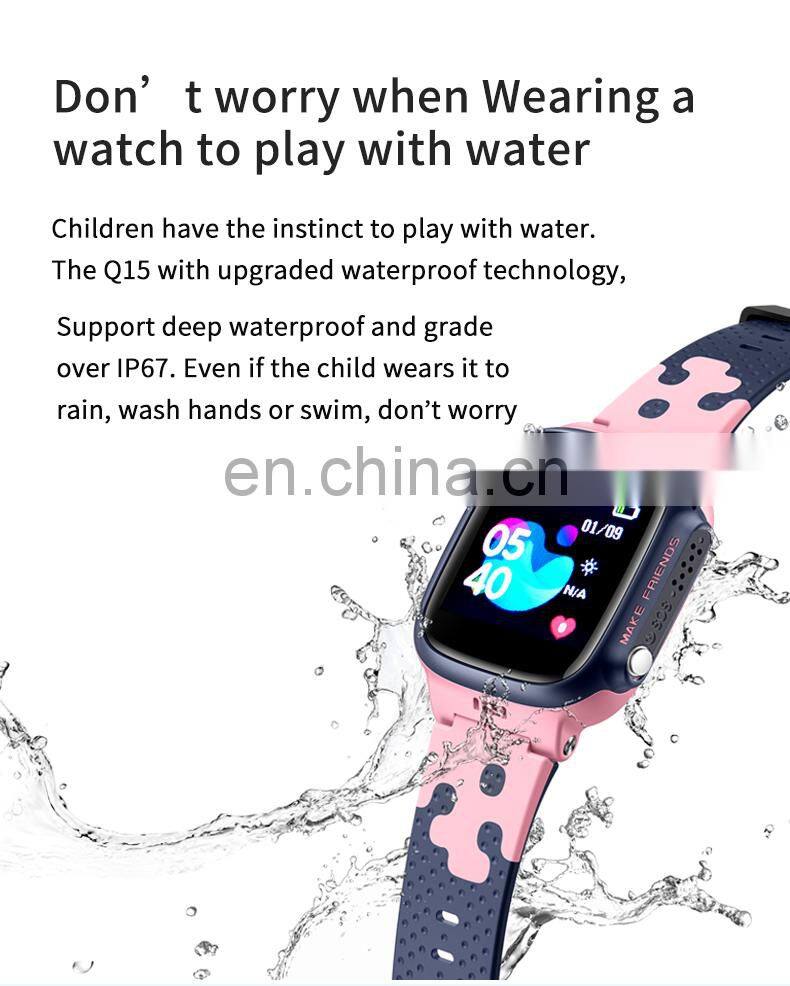 YQT Q15/Q12/Q50/Q90 S4 Safety Monitoring Children Kids SOS Smart Watch 2019 smart baby smartwatch GPS tracker