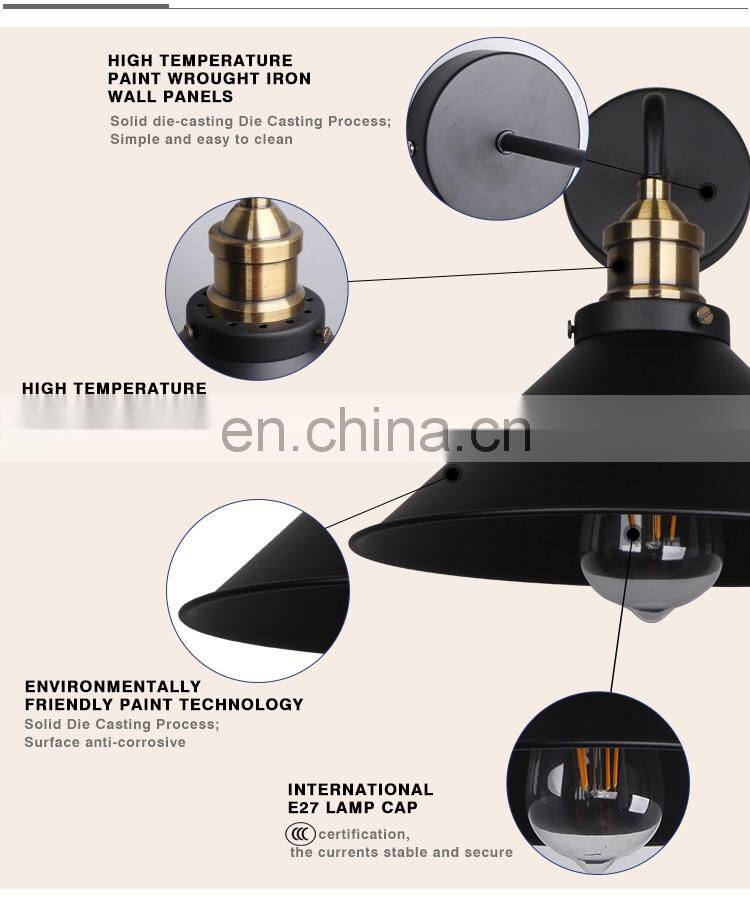 HUAYI Quality Lighting Boundary Motion E27 60w Wall Light Led