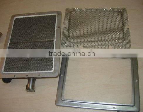 Natural Gas burner ceramic infrared heating plates