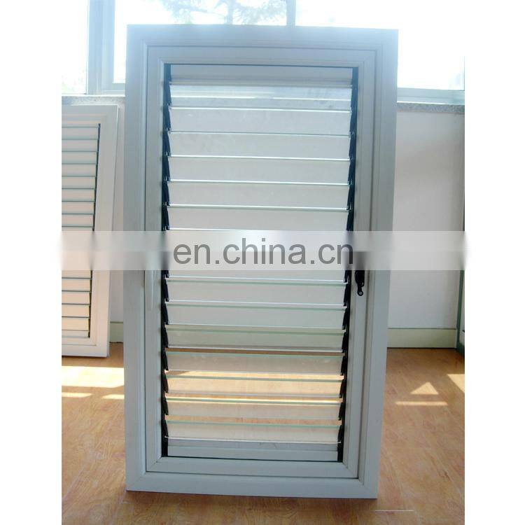 High Tightness Glass Louver Window with Australian Standard AS2047