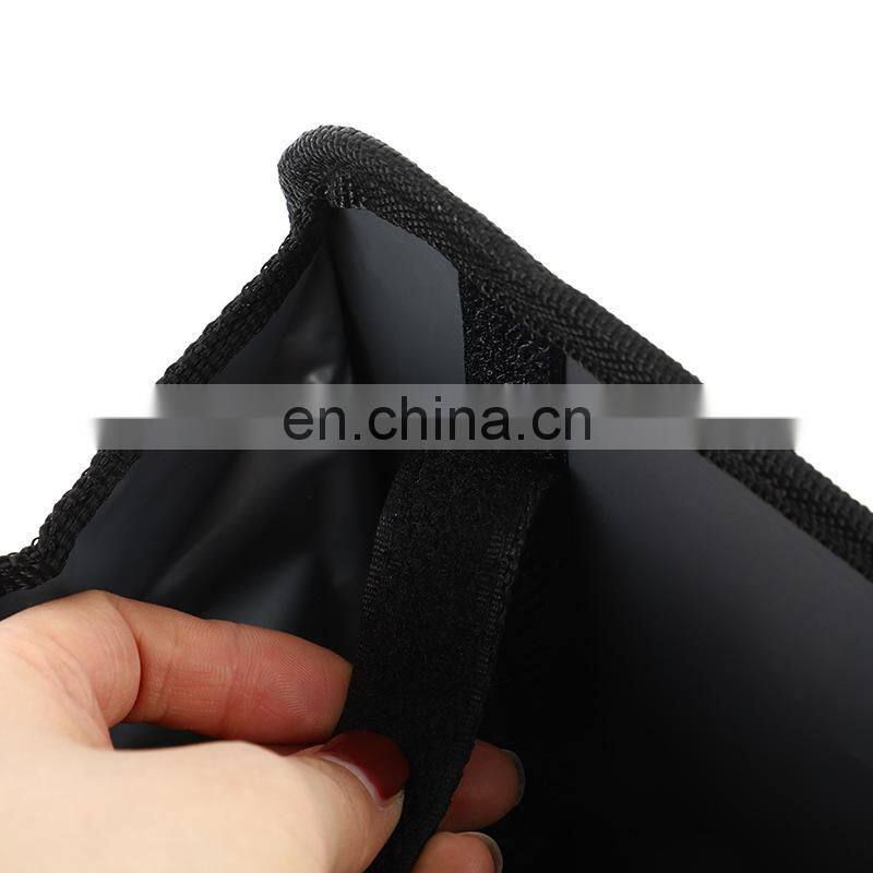 Portable Car Trash Can bin Hanging Wastebasket back seat storage bag Waterproof Dustbin Storage organizer box