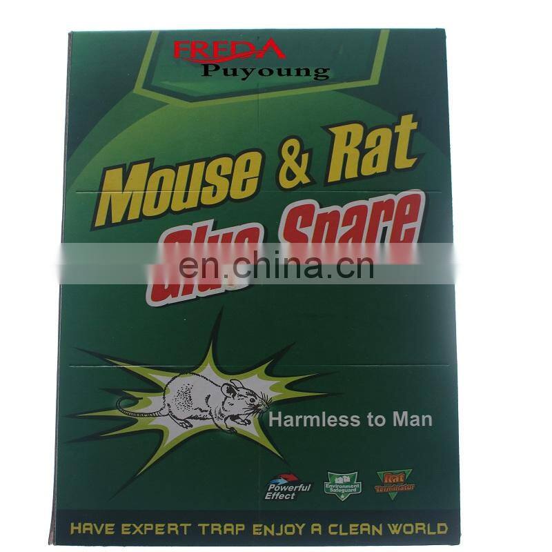 Non Poisonous Mouse & Rat Glue Snare Green Board  Glue Trap for Rats