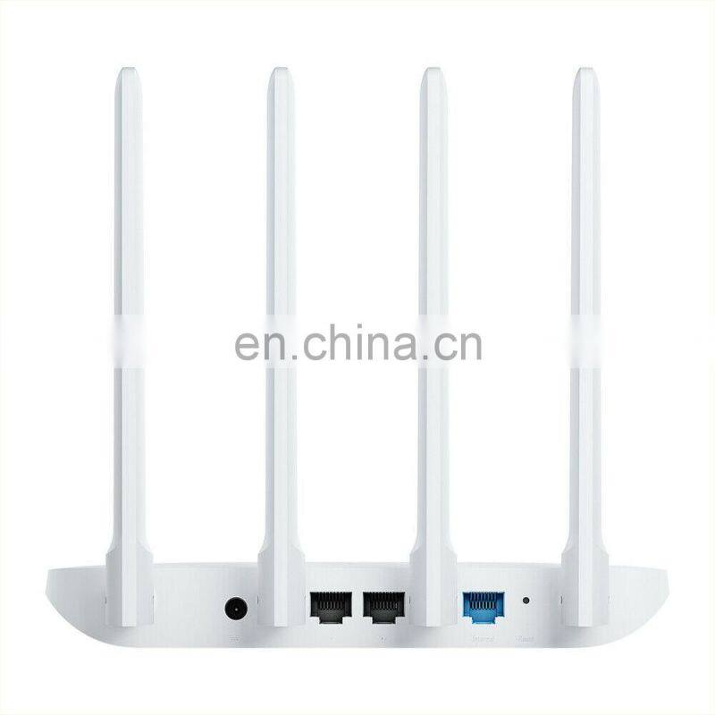 Original Mi WIFI Router 4C 64 RAM 300Mbps 2.4G 802.11 b/g/n 4 Antennas Band Wireless Routers WiFi Repeater APP Control