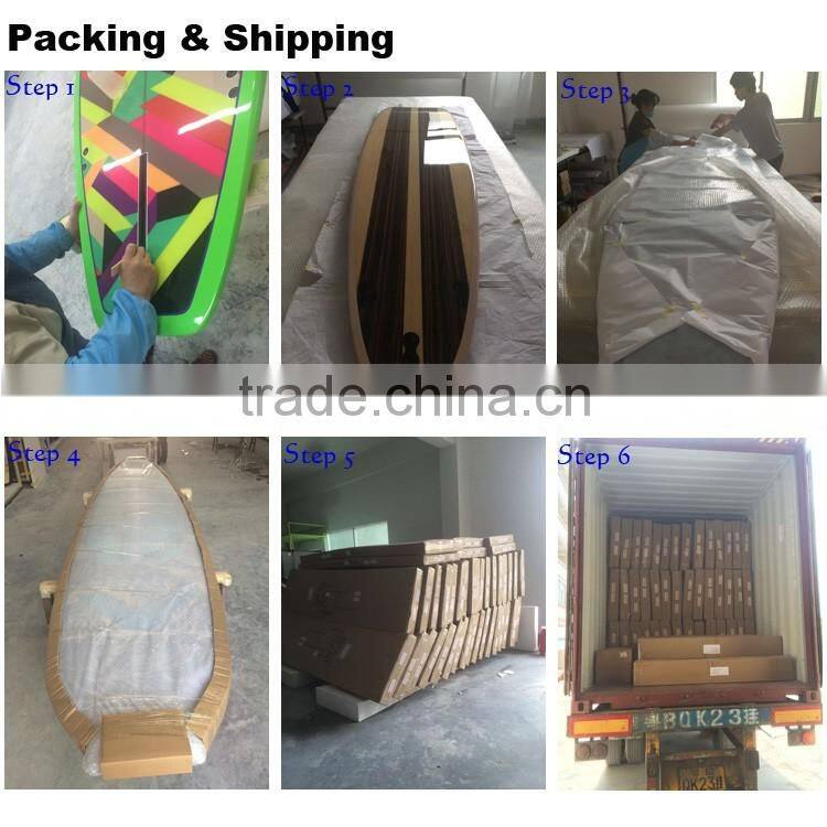 High density eps foam epoxy fiber sup paddle surfboard