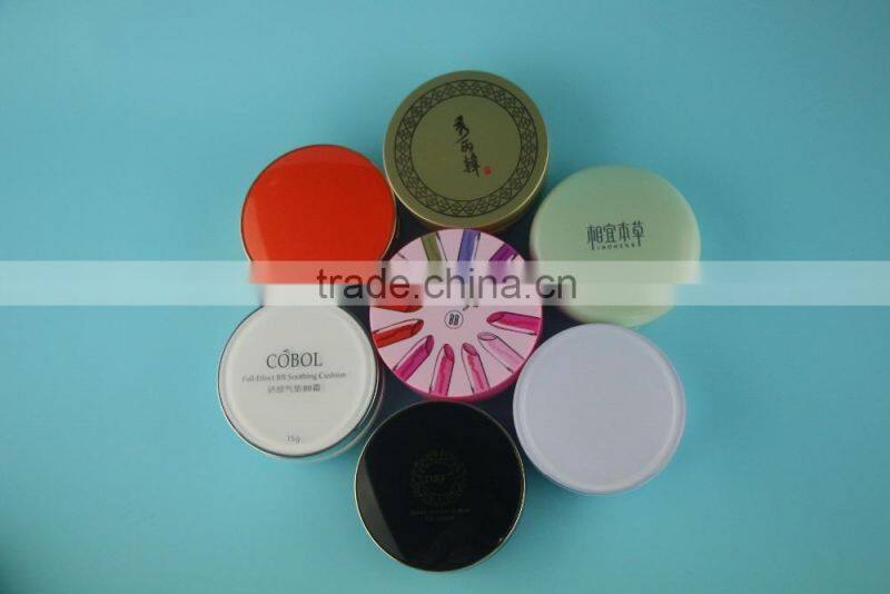 15g cosmetic packaging boxes powder air cushion bb foundation case for CC cream cosmetic packaging