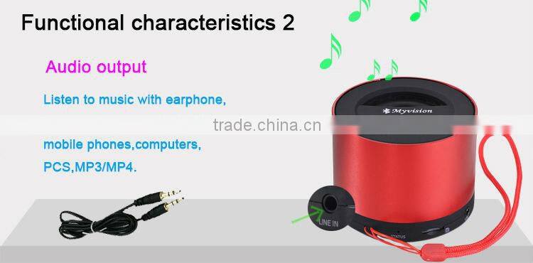 2015 top quality cheapest price portable wireless mini bluetooth speaker for Promotion Gifts