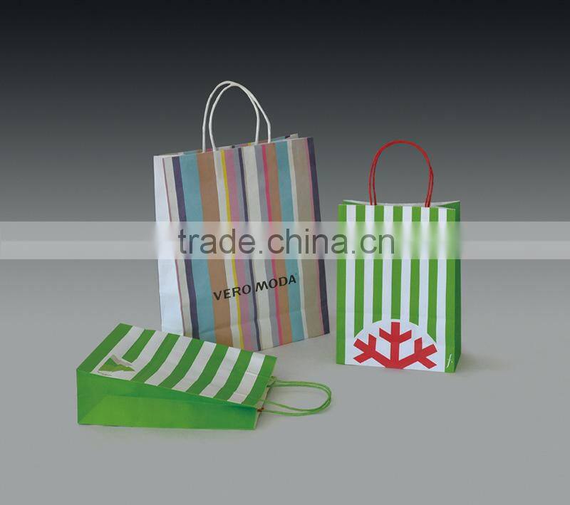 Dongguan paper bag gift bag greeting card printing