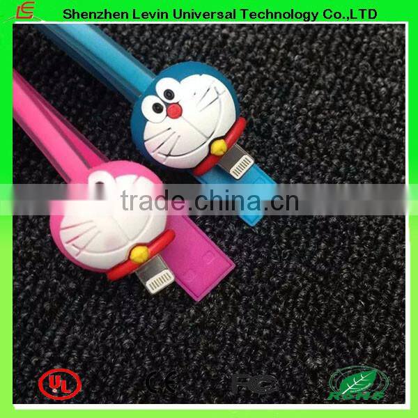 Factory Cheap Price Wholesale Lovely Wire Cartoon Data Cable