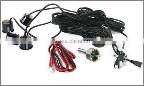 Good selling Small portable Parking sensor with Bibibi sound alarm and 4 rear sensors