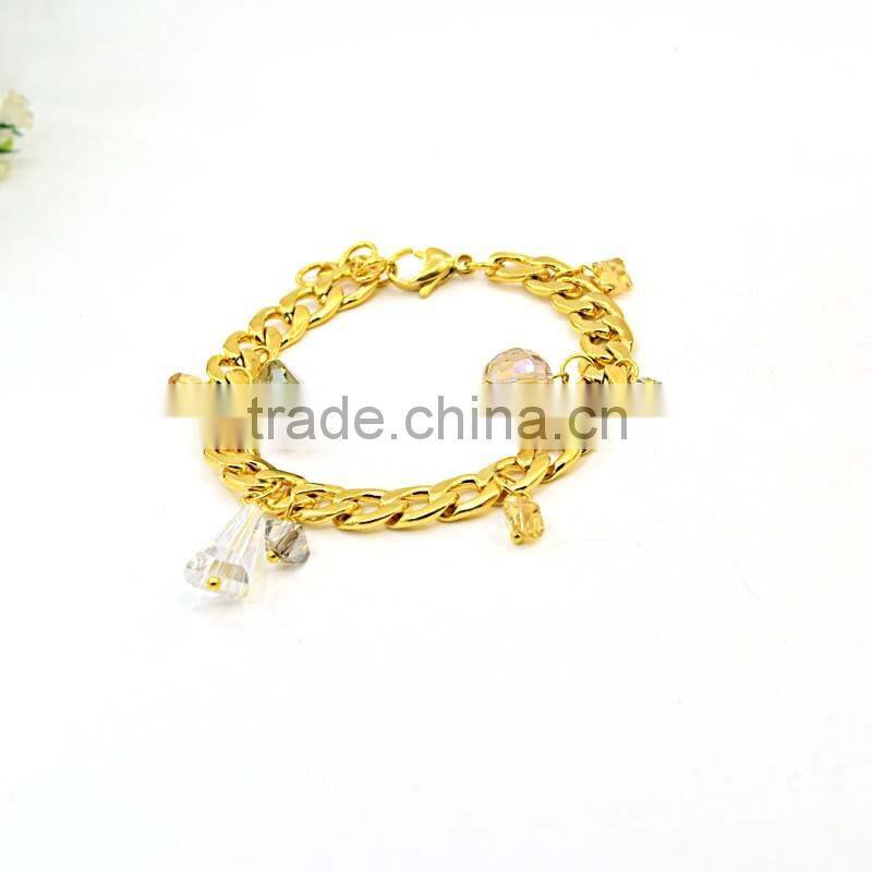 Wholesale Fashion Jewelry Dubai New Gold Chain Design Bracelets For Women