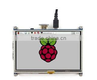 5 inch Raspberry Pi TFT Resistive Touch Screen HDMI Interface LCD Display