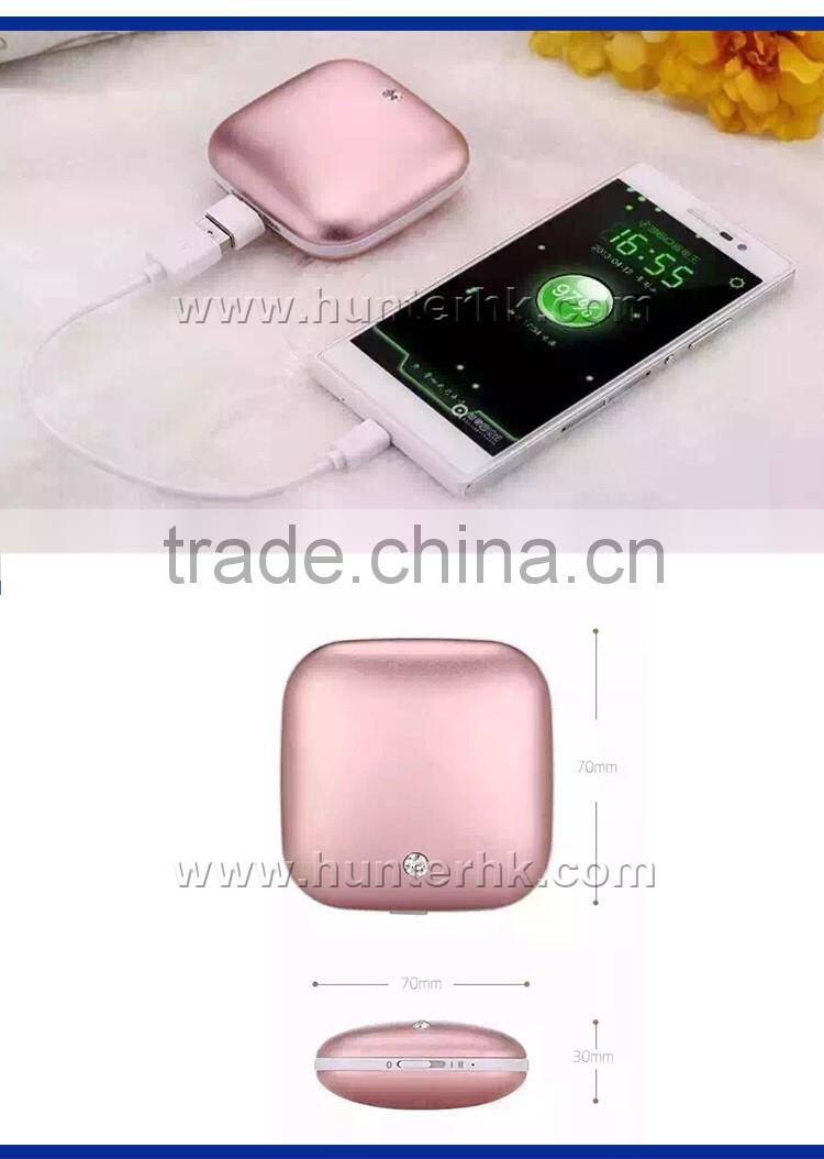 Best Sale Aluminium Squared Shaped Portable Power Bank
