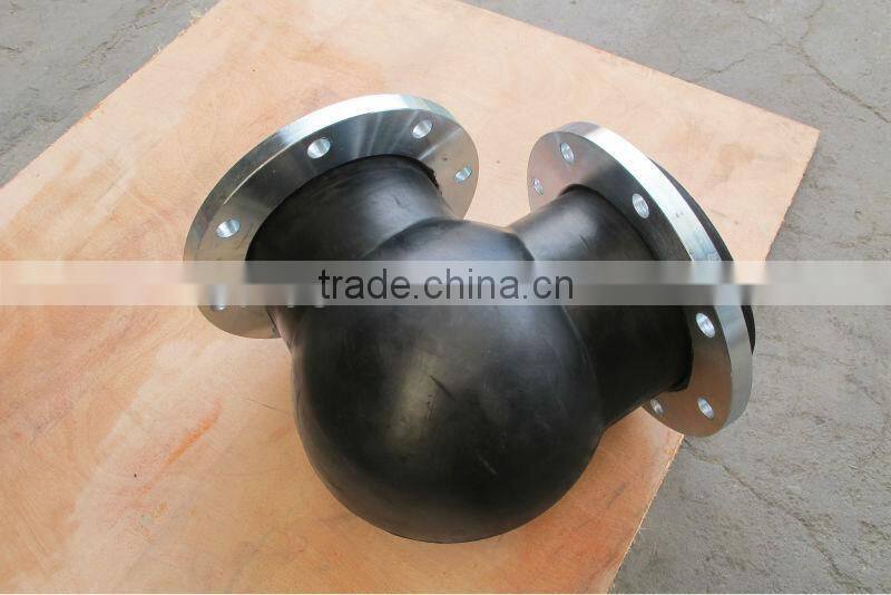 Clamp type rubber duckbill check valve