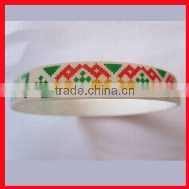 fashion one world one dream silicone red bracelet