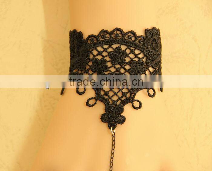 2013 New Arrival Fairy Vintage Lace Bracelets Rings Charm Bracelets Women Fashion Accessories Gothic Jewelry