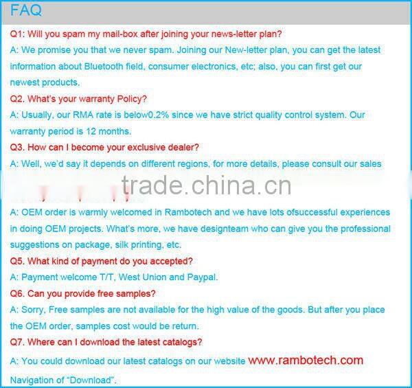 2014 new fashion audio music bluetooth adapter mini jack