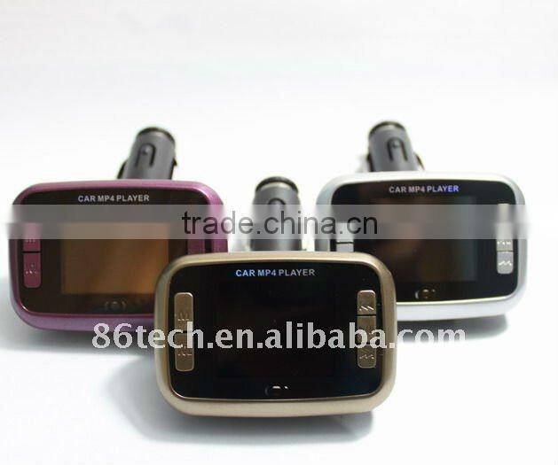 Good quality 1.8inch car mp4 fm modulator for promotion