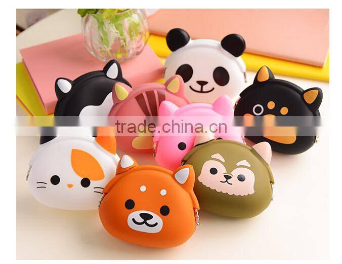 Latest Fashionable silicone coin purse