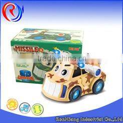 New product car toy plastic b/o electric motor car
