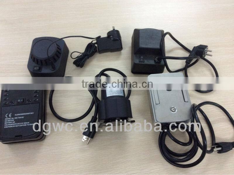220V electric CE UL certificated with UK plug black round shape bbq motor