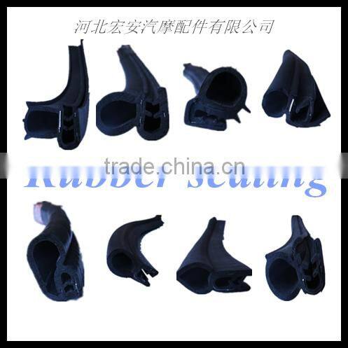 Rubber trim sealing /channel of PVC /OEM weatherstrip for car