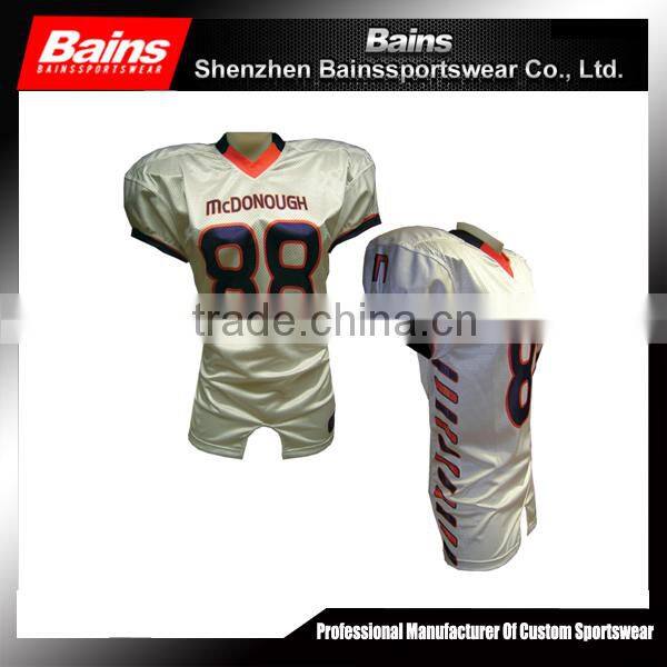 american football training jersey/blank american football jerseys