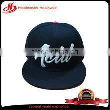 custom 3D sexy mouth embroidery leopard 5 panel woolen metal buckle snapback cap