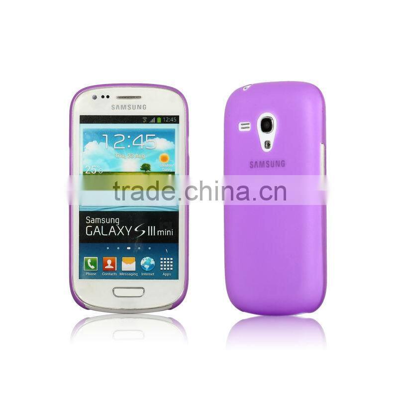 Ultra Thin Clear Crystal Snap-On Hard New Case Cover For galaxy i8190