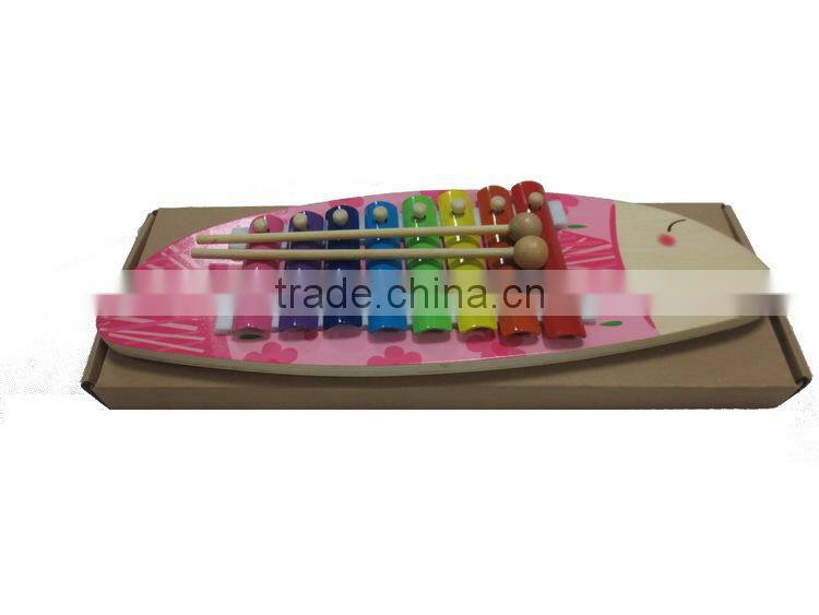 EN71/ASTM high quality wooden musical toys for children OEM/ODM wooden kids learning xylophone