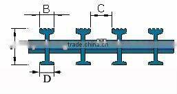 ISO Fiberglass pultruded grating walkway/frp walkway, chemcial resistant, big load bearing