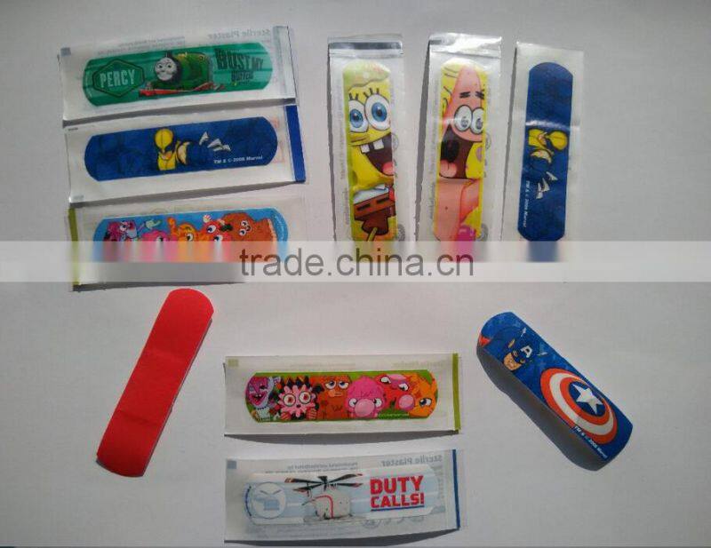 Children cartoon first aid plaster